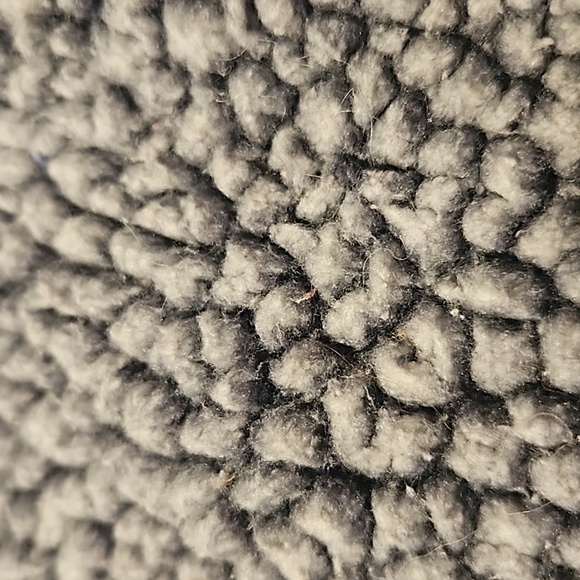 Girl's JUSTICE Sherpa fuzzy faux fur pullover with pockets size 10 - Picture 9 of 10